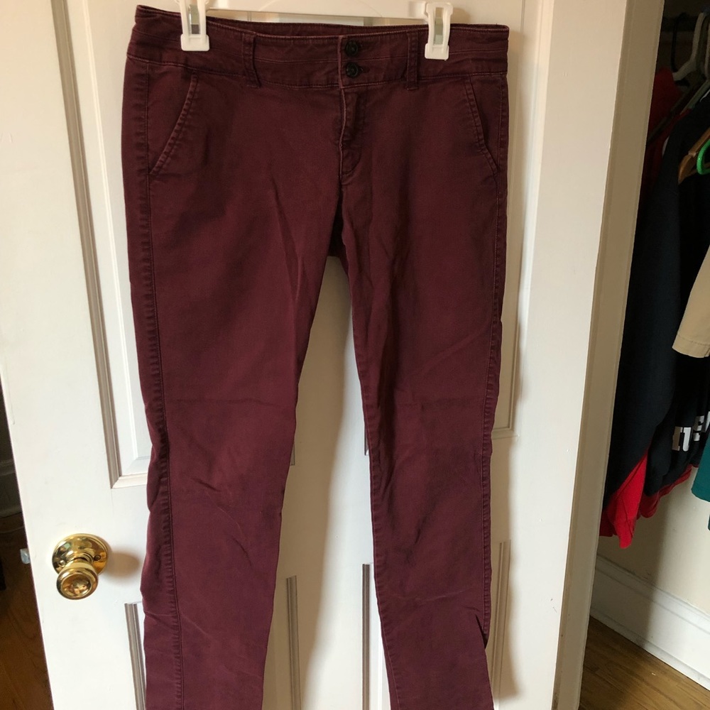 Maroon pants